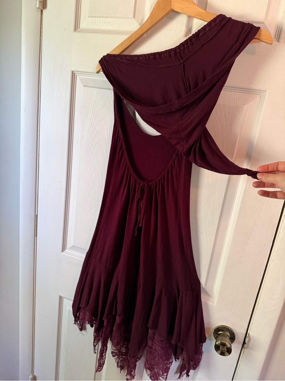 Backless Hooded Festy Dress